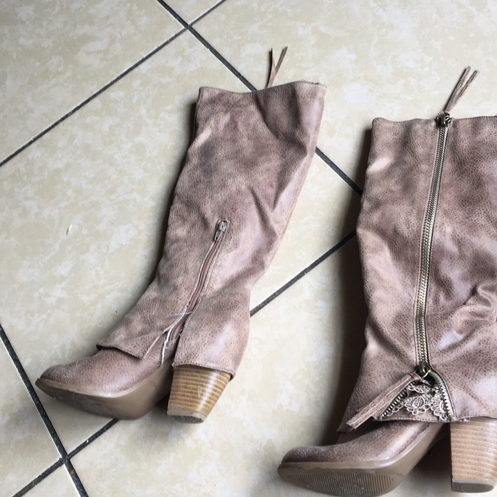 Boot high heels